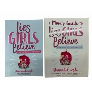 Set of Lies Girls Believe & Mom's Guide Book Set‎ Dannah Gresh